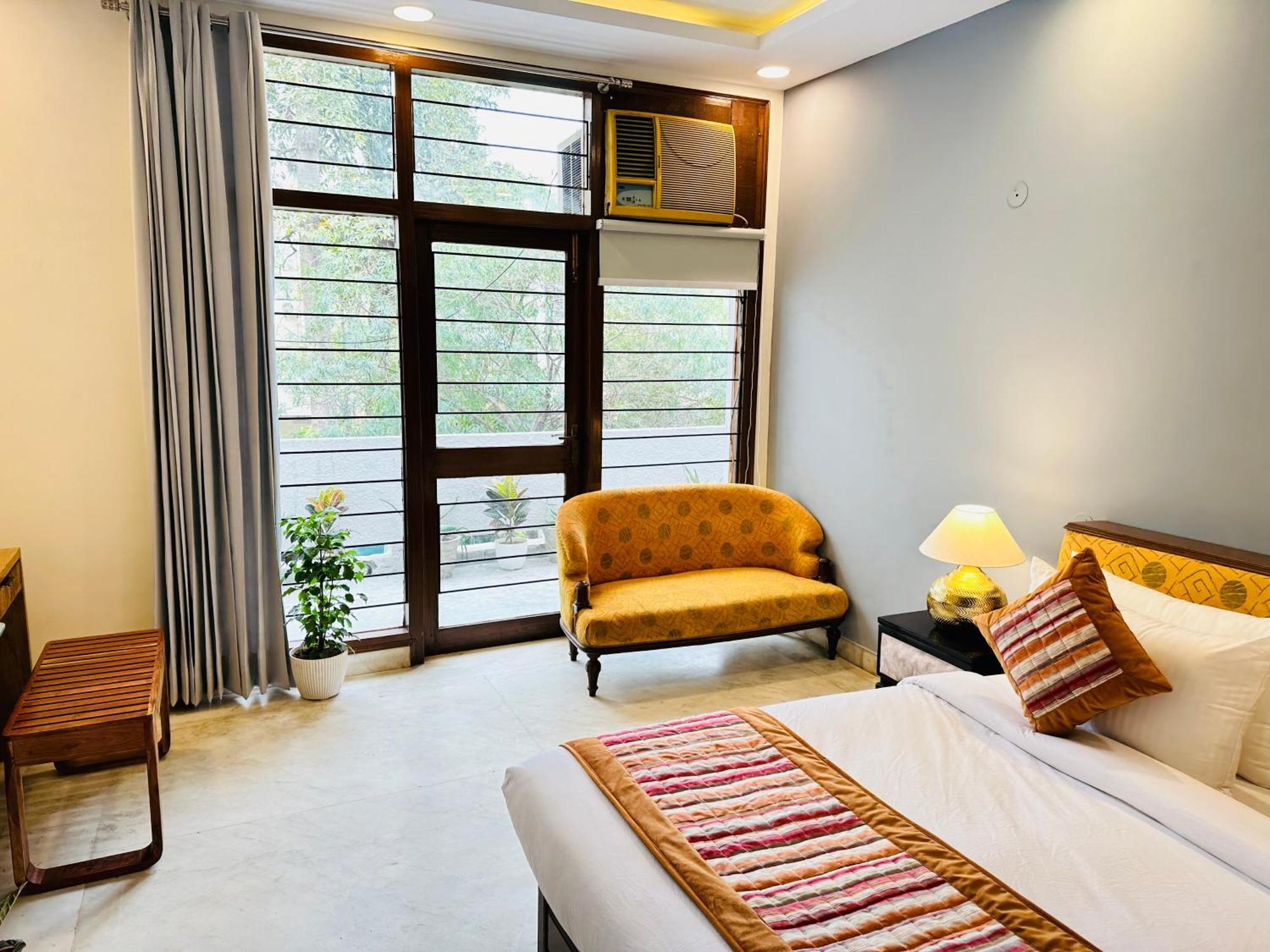 Grove Residency Hauz Khas New Delhi Couple Friendly Hotel Kültér fotó