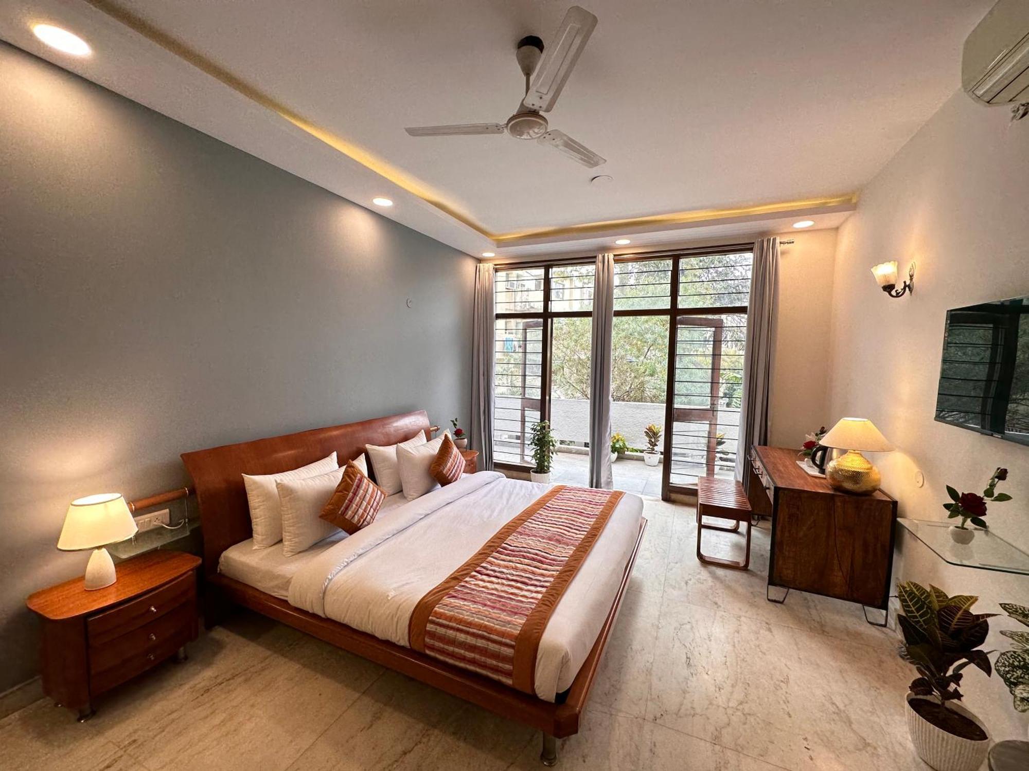 Grove Residency Hauz Khas New Delhi Couple Friendly Hotel Kültér fotó