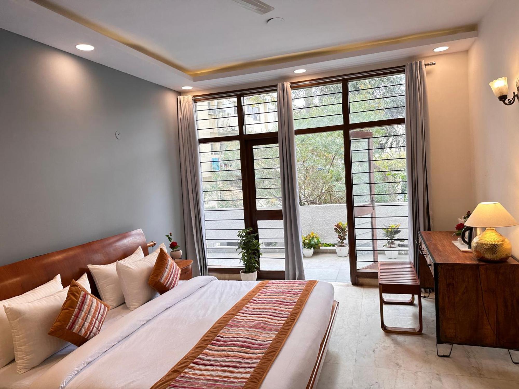 Grove Residency Hauz Khas New Delhi Couple Friendly Hotel Kültér fotó