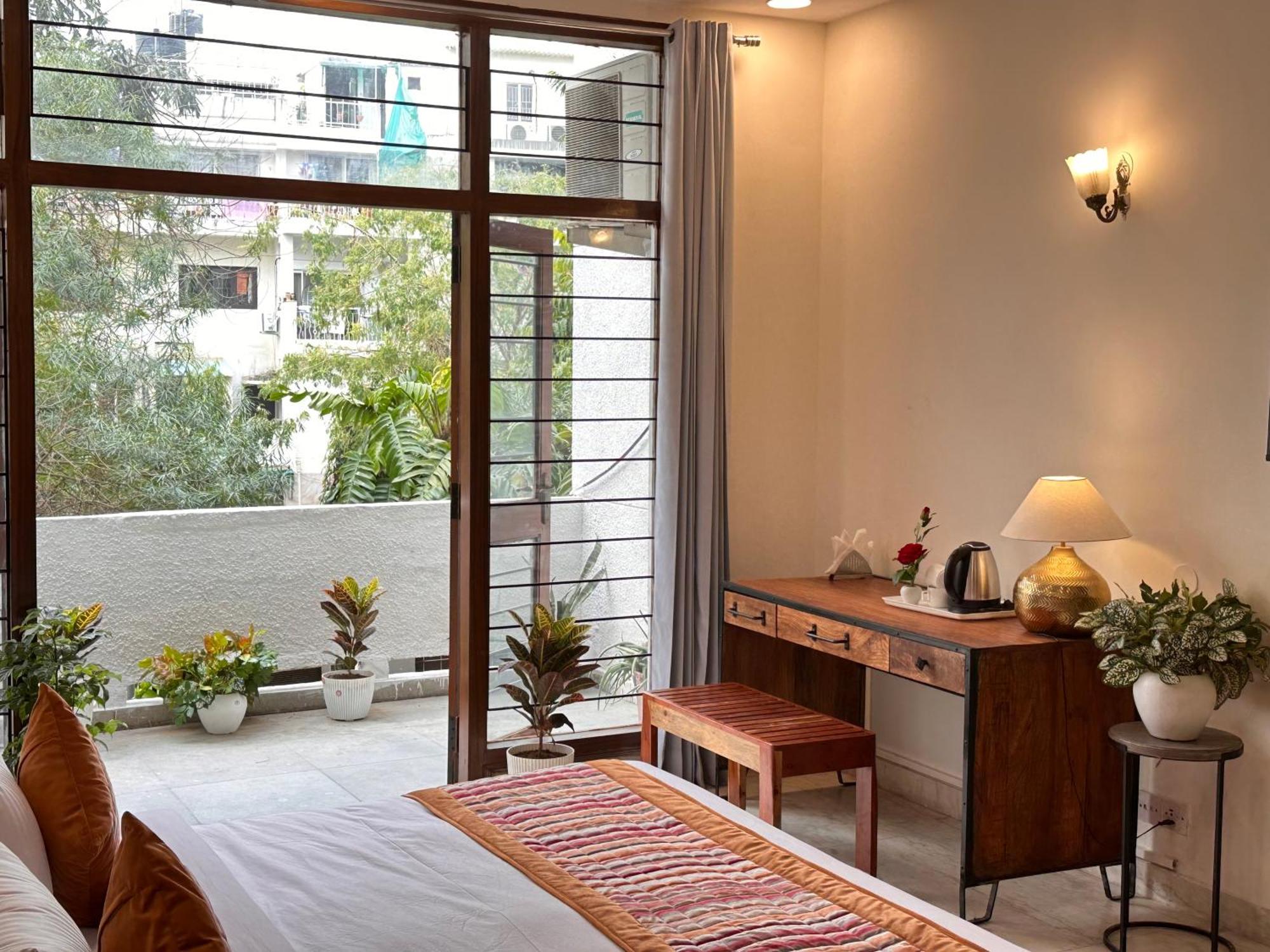Grove Residency Hauz Khas New Delhi Couple Friendly Hotel Kültér fotó