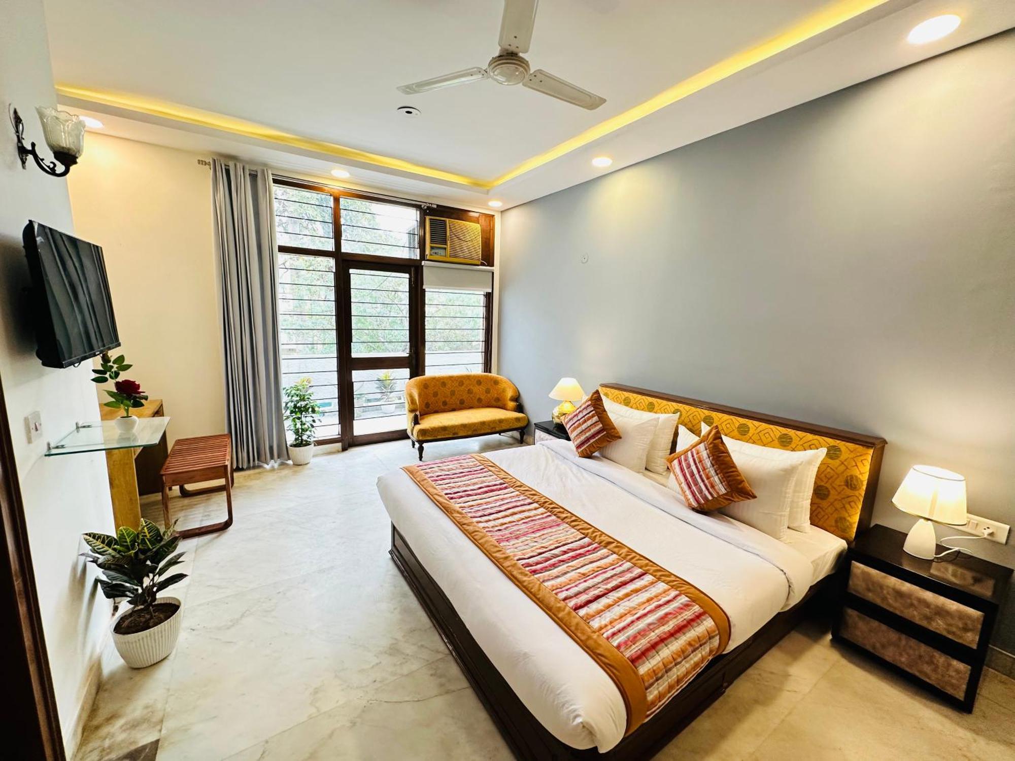 Grove Residency Hauz Khas New Delhi Couple Friendly Hotel Kültér fotó