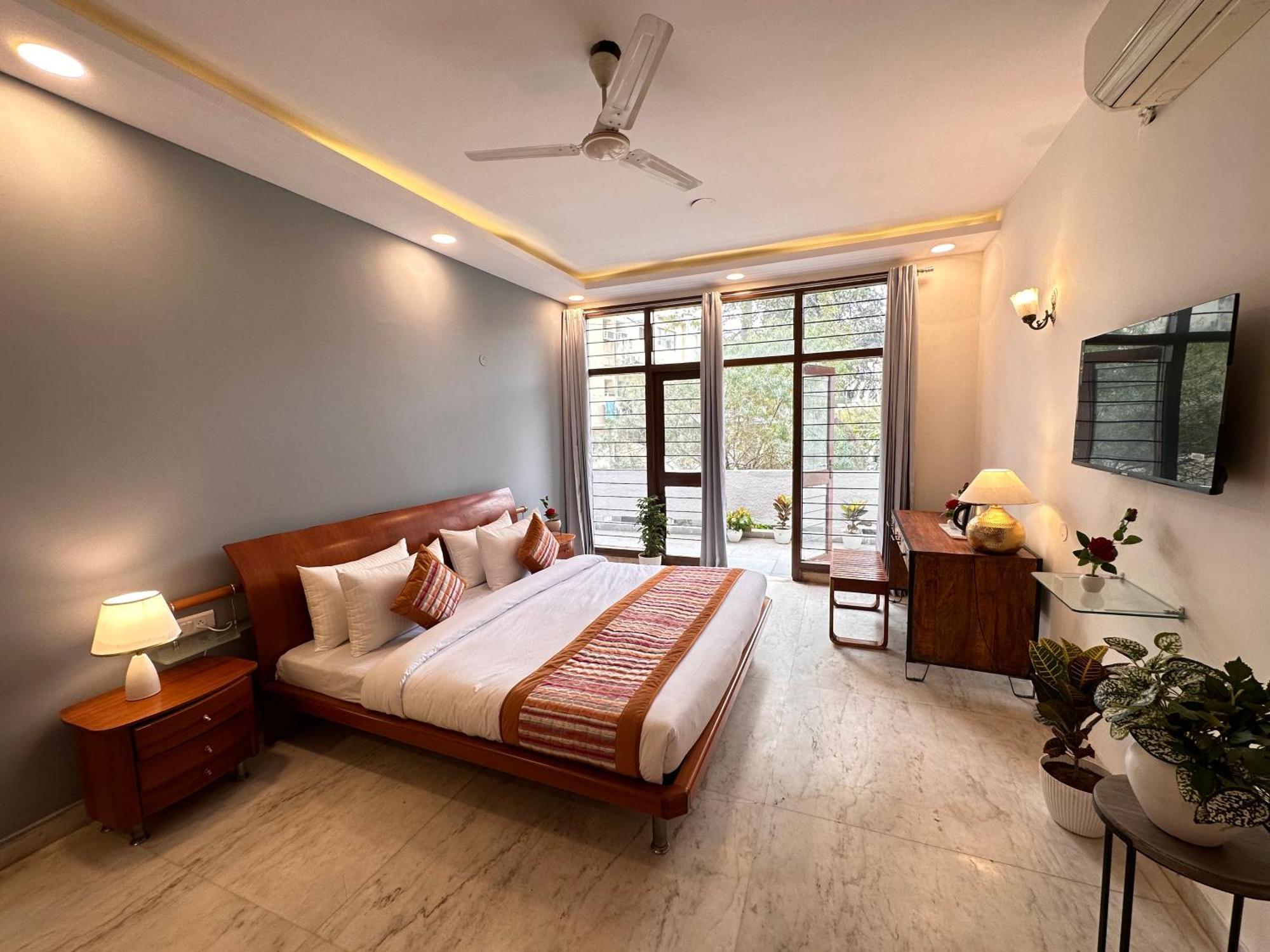 Grove Residency Hauz Khas New Delhi Couple Friendly Hotel Kültér fotó