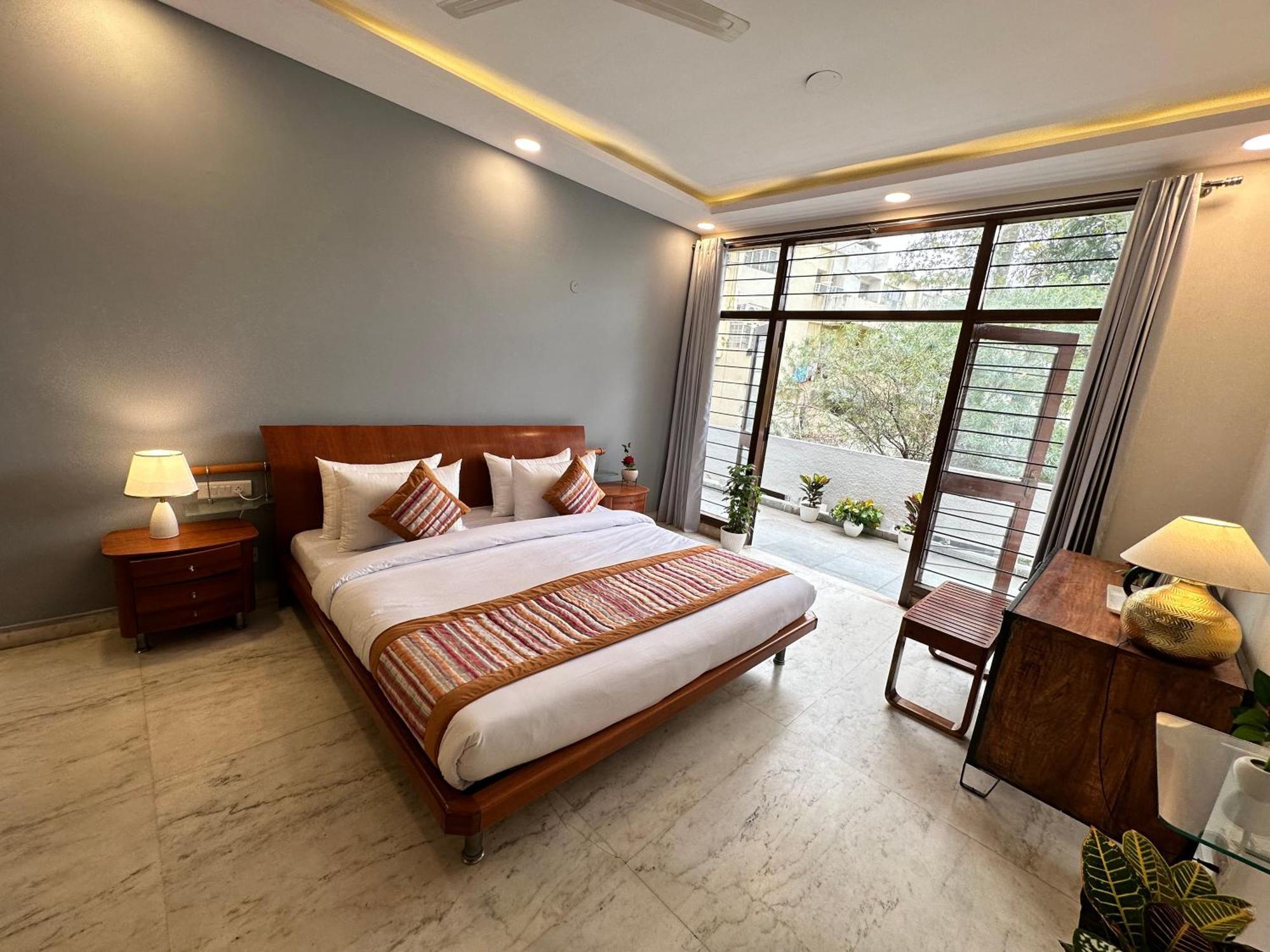 Grove Residency Hauz Khas New Delhi Couple Friendly Hotel Kültér fotó