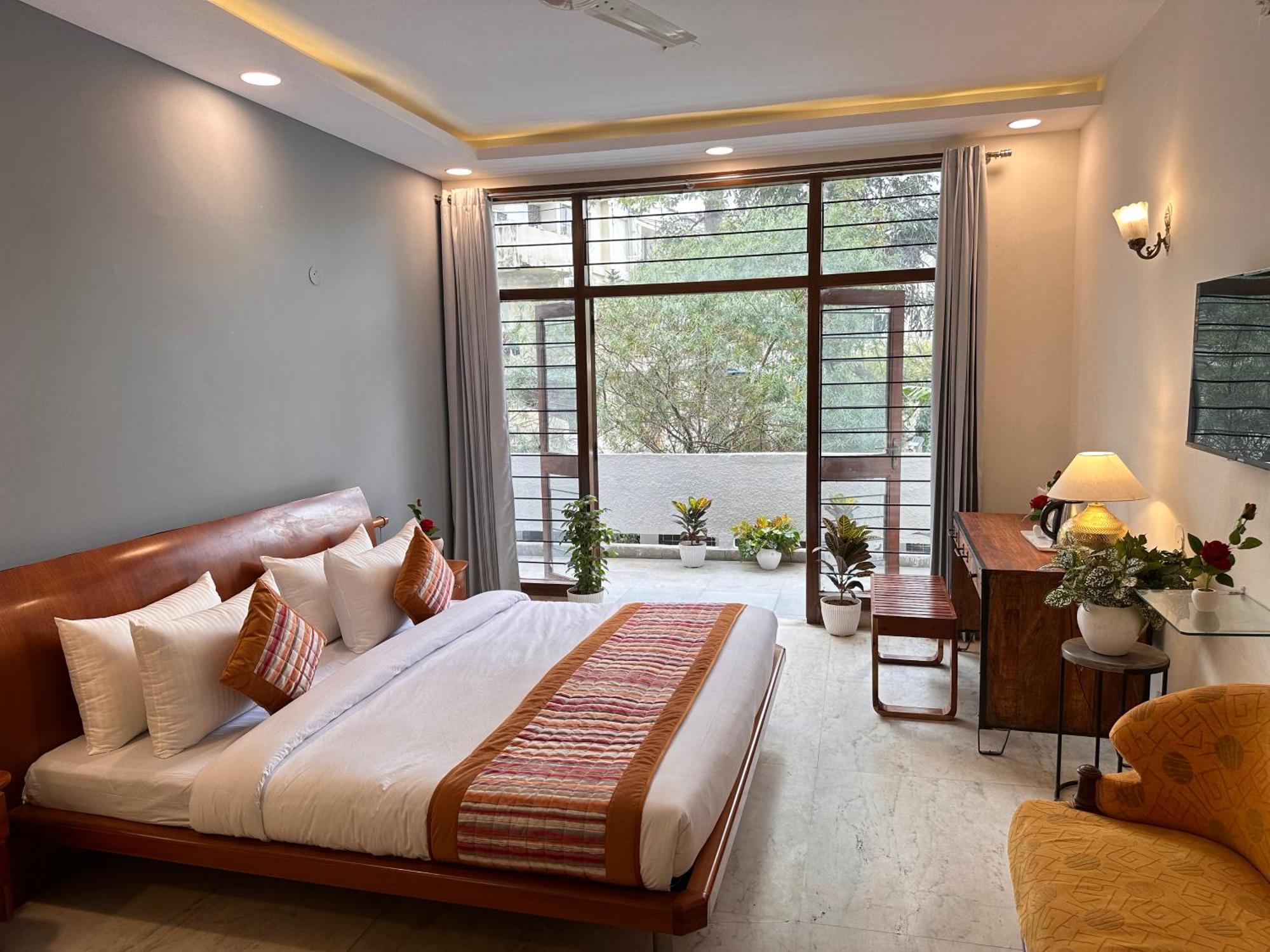 Grove Residency Hauz Khas New Delhi Couple Friendly Hotel Kültér fotó